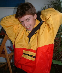lifeguard in anorak